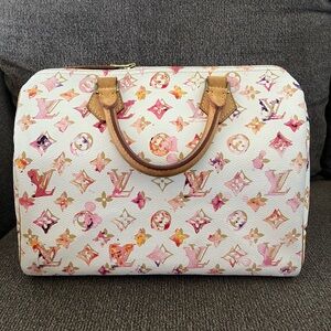 Louis Vuitton Aquarelle Speedy 30